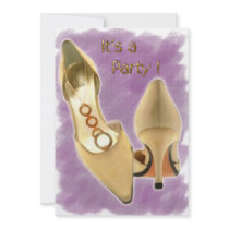 Golden Circle Straps Invitation