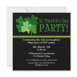 Golden Clover St/ Patrick's Day Party Invitation