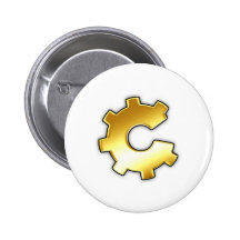 Golden CoG Logo Button