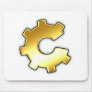 Golden CoG Logo Mouse Pad
