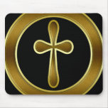 GOLDEN CROSS MOUSE PAD