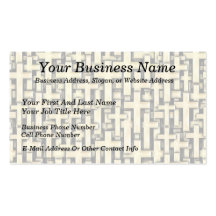 Golden Crosses Business Card Templates