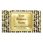 Golden Crosses Business Card Templates