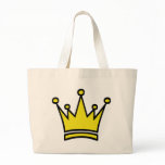 golden crown icon bags