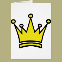 golden crown icon cards