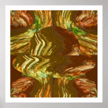 Golden Crystal Art : Healing Energy Aura Cleaning Print