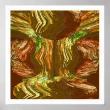 Golden Crystal Art : Healing Energy Aura Cleaning Print