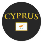 Golden Cyprus stickers
