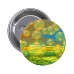 Golden Days - Yellow & Azure Tranquillity Buttons