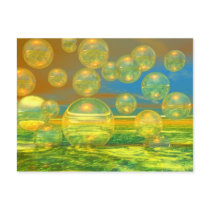 Golden Days - Yellow & Azure Tranquillity