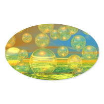 Golden Days - Yellow & Azure Tranquillity