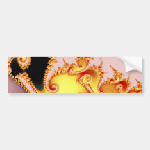Golden Dragon Bumper Sticker