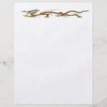 Golden Dragon Of Buddhan Flyer