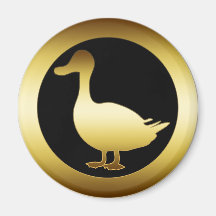 GOLDEN DUCK MAGNETS