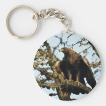 Golden Eagle Key Chain