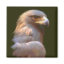 Golden Eagle Refrigerator Magnets