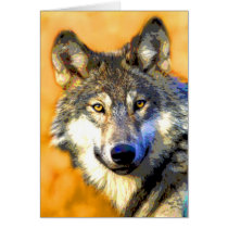 Golden Eyes (Wolf) Cards