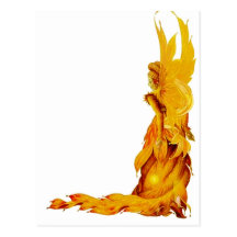Golden Fairy Postcard