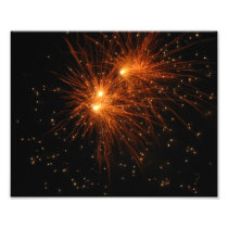 Golden Firework Photo
