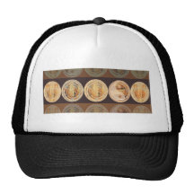 Golden Flame Coins 2010 Trucker Hats