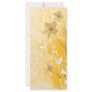 golden floral modern design rack card design