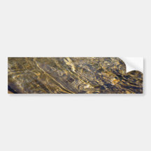 Golden Fountain Water 2 Bumper Stickers