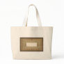 Golden Frame Beach Bag
