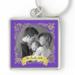 Golden Frame Keychain