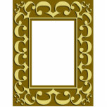 Golden Frame Ornament photo sculptures