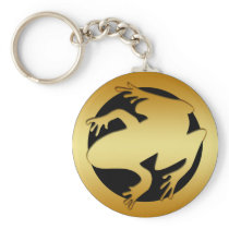GOLDEN FROG KEYCHAINS