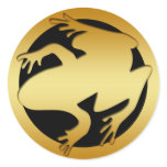 GOLDEN FROG stickers