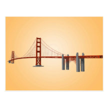 Golden Gate Bridge: 3D Model: Postcard