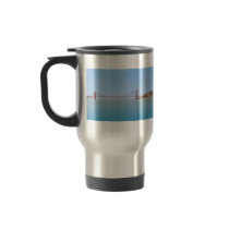 Golden Gate Bridge: 3D Model: Travel Mug