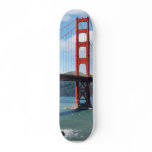 Golden Gate Bridge And Fort Point In San Francisco skateboards