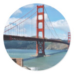 Golden Gate Bridge And Fort Point In San Francisco stickers