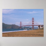 Golden Gate Bridge - Baker's Beach posters