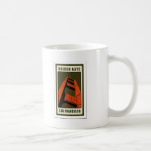 Golden Gate Bridge Coffee Mugs