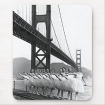 Golden Gate Bridge Dancers Mouse Pad