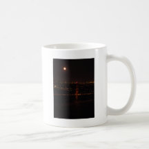 Golden Gate Bridge Full Moon Coffee Mugs