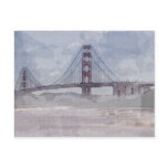 Golden Gate Bridge in San Francisco California Postcards