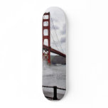 Golden Gate Bridge In San Francisco Seen From Fort skateboards