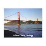 Golden Gate Bridge Postcard