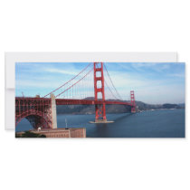 Golden Gate Bridge Customised Rack Card