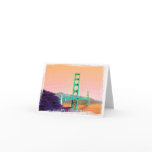 Golden Gate Bridge San Francisco Note Card
