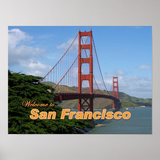 Golden Gate Bridge San Francisco Poster