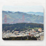 Golden Gate Bridge Seen From Twin Peaks mousepads