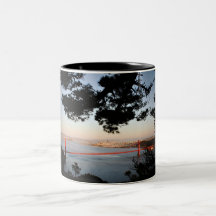 Golden Gate Bridge Sunset Mug