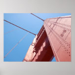 Golden Gate Bridge Tower Poster