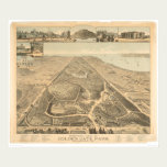 Golden Gate Park Panoramic Map 1892 (0644A) posters