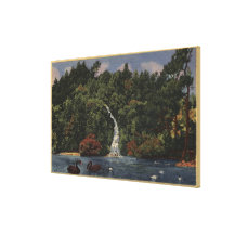 Golden Gate Park, Stow Lake, Huntington Falls Stretched Canvas Prints